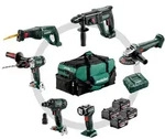 Metabo Akku Combo Set Bauhandwerk 6.1, SB 18 LTX Impuls + KH 18 LTX 24 + W 18 L...
