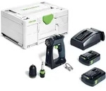 Festool Akku-Bohrschrauber CXS 18 C 3,0-Plus, incl. 2 x Akku, Schnellladeger&auml;t,