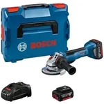 Bosch Akku-Winkelschleifer GWS 18V-10 P, incl. Zubeh&ouml;r, 2 x Akku, Schnellladeger&auml;t,