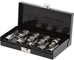 KS Tools 1/2 CHROMEplus Bit-Stecknuss-Satz Innensechskant, 9-tlg. 4-17 mm,kurz