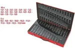 KS Tools HSS-G Spiralbohrer-Satz, 230-tlg., 1-13 mm