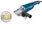 Bosch Winkelschleifer GWS 22-230 J, incl. Zubeh&ouml;r, Diamanttrennscheibe, im Karton