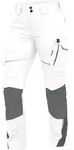 Leibw&auml;chter Damen Bundhose Flex-Line FLXDH24 Gr. 36 wei&szlig;/grau