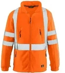 BIG Arbeitsschutz BIG Warnfleecejacke Seattle Gr. S leuchtorange
