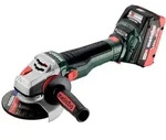Metabo Akku-Winkelschleifer WB 18 LTX BL 15-125 Quick, metaBOX 165 L, 18V 2x5.5Ah