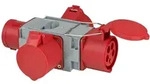 Brennenstuhl CEE Adapter Stromverteiler IP44, 1x CEE Stecker 400V/32A & 3x CEE