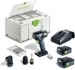 Festool Akku-Bohrschrauber TXS 12 2,5-Set inkl. 2x 12V 2,5 Ah Akku