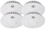 Brennenstuhl Funk-Rauchwarnmelder Set, 4x RM L 3101