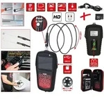 KS Tools HD-Videoskop-Satz mit &Oslash; 4,5 mm 0&deg; und 90&deg; HD Frontkamera-Sonde,