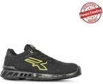 U-Power Sicherheitshalbschuh MATT S3S CI FO SR ESD Gr. 45 schwarz/gelb