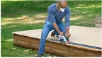 Bosch Akku-Kreiss&auml;ge UniversalCirc 18V-53, incl. 1x Akku PBA 2,5 Ah, Ladeger&auml;t,