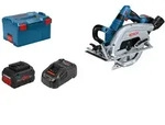 Bosch Akku-Kreiss&auml;ge GKS 18V-70 L, incl. 2x Akku ProCORE 5,5 Ah, Schnellladeger&auml;t,