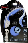Kerbl Flexi Leine New Comfort M 5m Blau, Gr. M (max. 25kg)