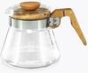 Hario Coffee Server Glaskanne 600ml Olivenholz