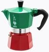 Bialetti Espressokocher Moka Express Tricolore 3 Tassen
