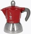Bialetti Espressokocher New Moka Induction 4 Tassen Rot