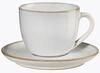 ASA Selection Cappuccinotasse mit Untertasse Saisons Sand