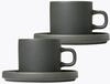 Blomus Pilar Agave Green 2er Set Kaffeetassen