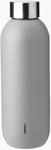 Stelton Keep Cool Isolierflasche 600ml Hellgrau