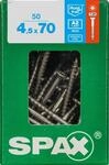 Spax Universalschrauben 4.5 x 70 mm TX 20 - 50 St&uuml;ck Edelstahl
