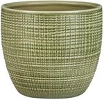 Scheurich &Uuml;bertopf Serie 866 &Oslash; 14 x 12,2 cm kaki