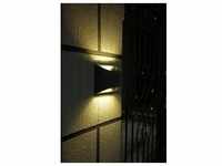 Lutec LED Außenwandleuchte Dodd anthrazit Up- & Downlight