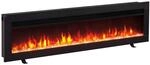 BALDERIA Elektrokamin schwarz Agnes 50 1000/1800 Watt 33 x 127 cm