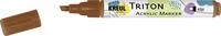 Kreul Triton Acrylic Paint Marker oxydbraun dunkel