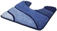 Kleine Wolke WC-Vorleger Wave 55 x 55 cm, marineblau