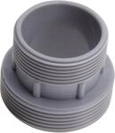 Steinbach Adapter f&uuml;r INTEX Pools 2 x 1 1-2 AG grau