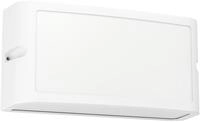Eglo LED Au&szlig;en-Wandleuchte Camarda wei&szlig; 22 x 11 cm