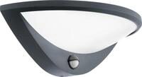 Eglo Led Au&szlig;en-Wandleuchte Belcreda anthrazit warmwei&szlig; mit Bewegungsmelder