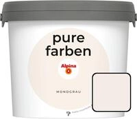 Alpina Pure Farben Wandfarbe mondgrau 2,5 L
