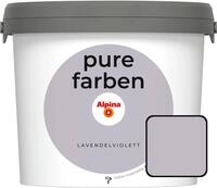 Alpina Pure Farben Wandfarbe lavendelviolett 2,5 L