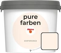 Alpina Pure Farben Wandfarbe zartorange 2,5 L