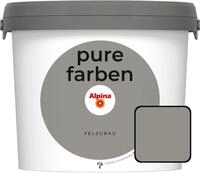 Alpina Pure Farben Wandfarbe felsgrau 2,5 L