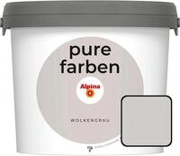 Alpina Pure Farben Wandfarbe wolkengrau 2,5 L