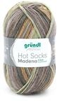 Gr&uuml;ndl Wolle Hot Socks Madena 4-fach 100 g nut-mix