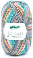 Gr&uuml;ndl Wolle Hot Socks Madena 4-fach 100 g soft ice-mix