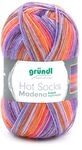 Gr&uuml;ndl Wolle Hot Socks Madena 4-fach 100 g tutti-frutti-mix
