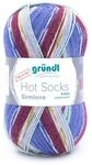Gr&uuml;ndl Wolle Hot Socks Sirmione 100 g art-deco-multicolor