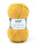 Gr&uuml;ndl Wolle Hot Socks uni 50 g curry