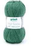 Gr&uuml;ndl Wolle Hot Socks uni 50 g tannengr&uuml;n