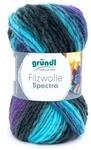 Gr&uuml;ndl Filzwolle Spectra 100 g ocean multicolor