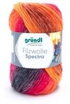 Gr&uuml;ndl Filzwolle Spectra 100 g vulcano multicolor