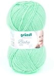 Gr&uuml;ndl Wolle Baby uni 50 g mint