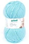 Gr&uuml;ndl Wolle Baby uni 50 g pastellt&uuml;rkis