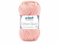 Gründl Wolle Cotton Quick 50 g uni apricot GLO663608336
