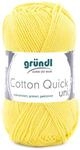Gr&uuml;ndl Wolle Cotton Quick 50 g uni gelb