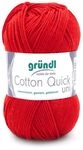 Gr&uuml;ndl Wolle Cotton Quick 50 g uni kirsche
